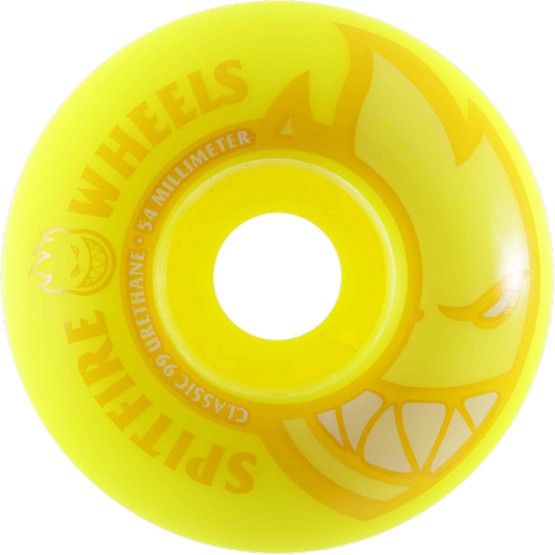 Spitfire Bighead Edition 54mm / 99a Neon Yellow Wheels